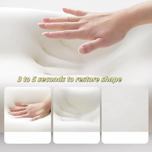 Almohada de espuma viscoelástica ergonómica portátil miniatura 5