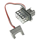 Einbauposition: Vorne Frankberg Vorwiderstand Gebläseregler für Kubistar X76 Clio I B C57 5 357 Kasten S57 Kangoo KC0 1 FC0 1 1991-2018 7701034875