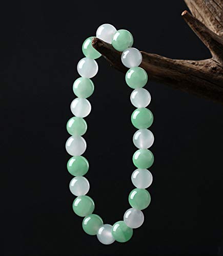 Bracelet perle rond jadeite confort quotidien pour poignet sensible - 2