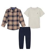 Brown Plaid/Tan Heather/New Sport Navy