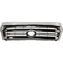 Evan Fischer Grille Assembly متوافق مع 2016-2017 Toyota Tundra Chrome Shell and Insert - TO1200431   