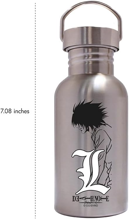 ABYstyle Death Note Metal Water Bottle 17.5 Fl Oz image 4