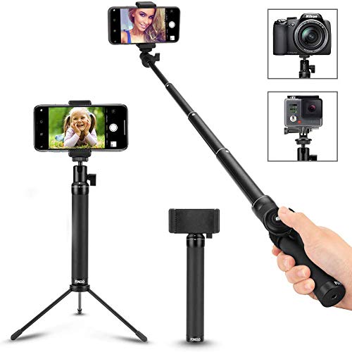 Foneso Perche à selfie Bluetooth avec trépied