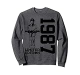 Limited Edition 1987 Kicker Motiv für Herren und Damen als Aufmerksamkeit zum 37. Geburtstag. Tischfußball Jahrgang 1987 Outfit als Überraschung für 37 Jahre alte Männer und Frauen.