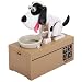 Cartoon-Hundefresser-Spardose, Süßes Spartopf-Kindergeburtstagsgeschenk, Zum Spaß Beim Geldsparen, Hergestellt aus Hochwertigem ABS-Material
