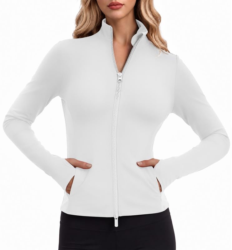 DLOODA Womens Workout Jacket