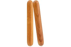 All-Natural Wood Massage Roller Stick