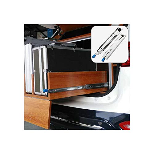 GIFSIN Glissières de Tiroirs 850 mm Extension Complète Cover