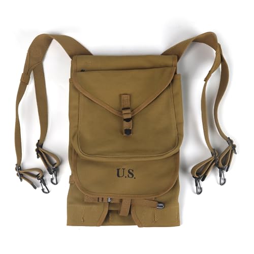 Réplique de toile Haversack WW2 sac US M1928 équipement militaire américain reconstitution