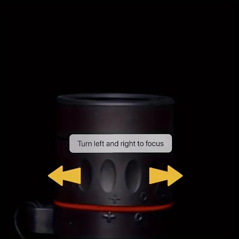 Miniatura 4 de Telescopio monocular, monocular compacto, monoculares para senderismo, caza y disparo, telescopio para observación de aves, aumento 8X, color negro