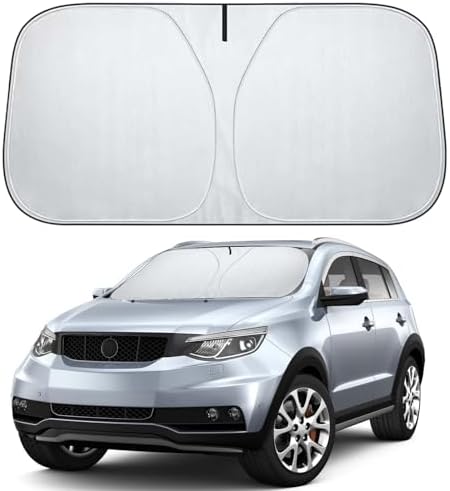 Forhome Sun Protection Car Windscreen Foldable 150 cm x 80 cm, Blocks ...
