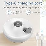 Interactive Cat Toys Cat Exercise Tumbler, Rechargeable Cat Toys for Indoor Cats Spin Butterfly Game Teasing Kitty, Extra Long Feather Wand (P33 cat Toys) - Image 5