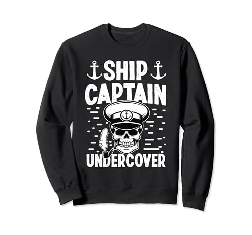 Ship captain undercover cruise ship crew uniform men captain Sweatshirt
