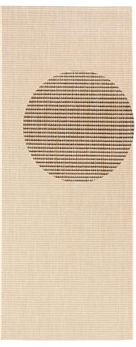 Tapis de passage beige intérieur extérieur en polypropylène 80x200 - 2