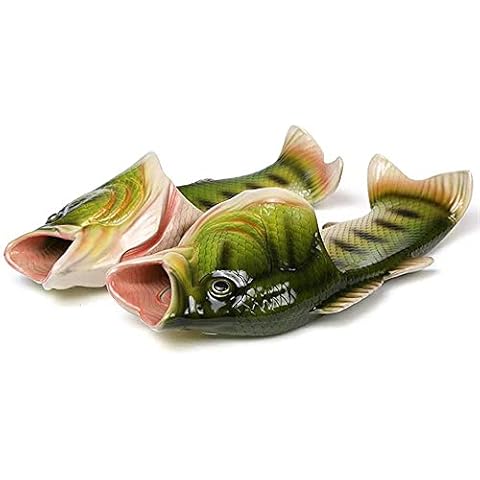 KEHUASHINA Creative Fish Style Beach Slippers Cover