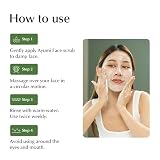 Ayumi Neem & Tea Tree Face Scrub. Vegan, Cruelty-Free, Dermatologically-Tested, 1 x 125ml