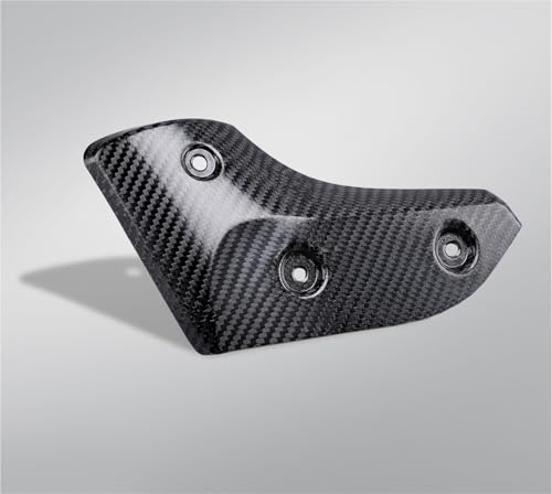 Protection décorative pot d'échappement avant Tmax560 en alliage premium