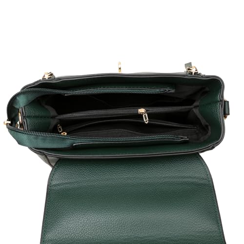 Image of Diva Dale Women's Handbag | Stylish & Elegant PU Leather Shoulder Bag | Trendy Crossbody Sling Bag with Top Handle & Adjustable Strap