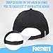 Fortnite Baseball Cap for Boys, Quality Made Boys Hat and Fitted Cap, Flatbrim Baseball Fortnite Hat with Sleek Design