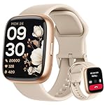 Smart Watch, Alexa Built-in, Answer/Make Calls 44mm Smartwatch Women Men, 1.83'' Sports Watch IP68 Waterproof, Heart Rate SpO2 Sleep Stress Monitor, Step Counter Watch for Android & iOS Phone