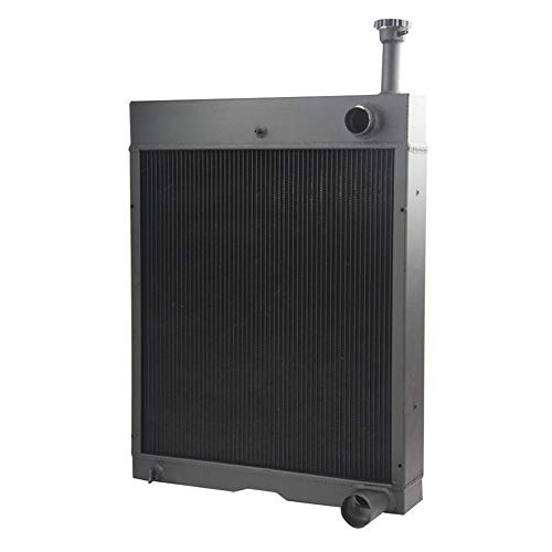 OzCoolingParts 71611C1 International Tractor Radiator, 5 Row Core All Aluminum Radiator for New International Tractor 766 886 966 986 1066 1086 1466 1486 +, 71611C1, 121725C1