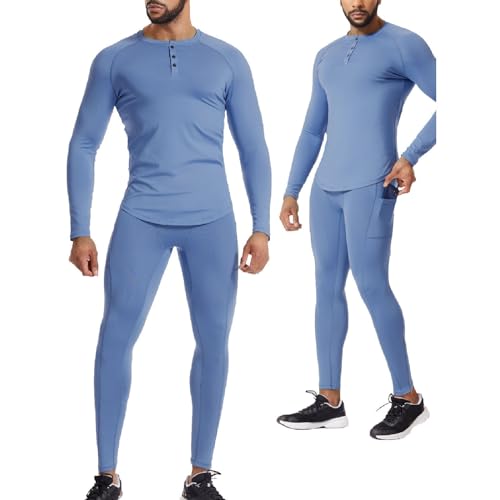 Ensemble compression homme legging sudation survêtement sport