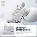 ALLSWIFIT Women's Slip On Walking Shoes Hands-Free Cushion Running Tennis Shoes Non-Slip Comfortable Workout Gym Sports Athletic Fashion Sneakers ActiveBreeze2.0,Size 9,White,SARS26001W