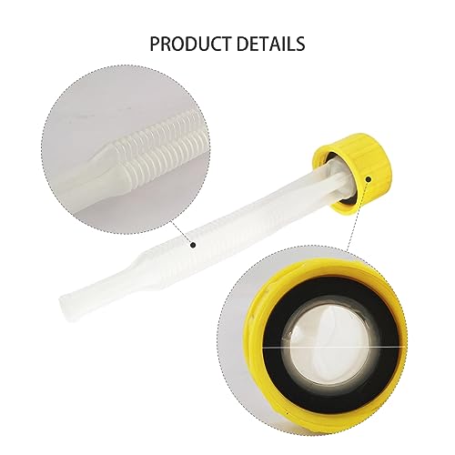 Gas Can Replacement Spout,Gas Can Nozzle Replacement,Gas Can Spouts for 5 Gallon Plastic Gas Cans,Can Nozzle 1/2/5/10 Gallon Gas Can Replacement - Thumbnail 3