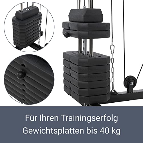 Kraftstation ArtSport ProfiGym 2000 mit Latzug und Butterflystange