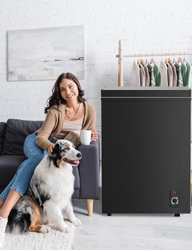 Bodacious Ultra Quiet Deep Freezer – 5.0 Cu Ft, Compact Design, Fast Freeze, Low Power Consumption, Ideal for Home, Restaurant & Small Shops on Fridge.com