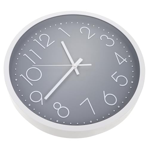 Horloge murale design moderne Operitacx en plastique et verre pour salon - 2