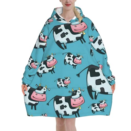 Couverture à capuche portable idée cadeau femme plaid en peluche douce EdWal