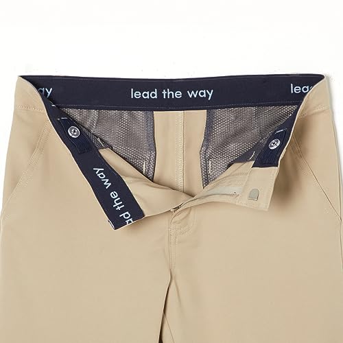 Pantalón técnico escolar elástico y resistente con corte taper leg 4