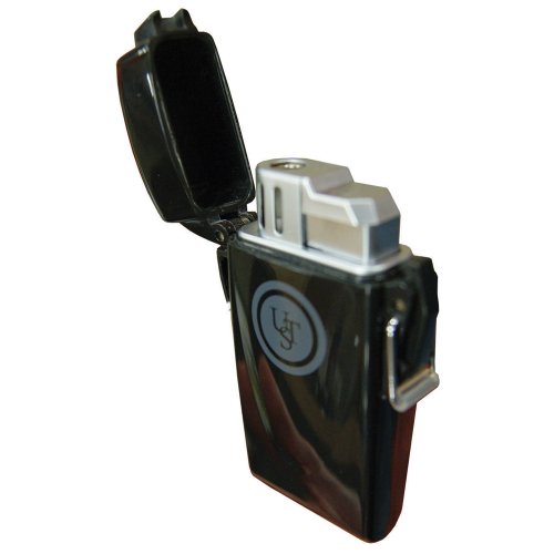 UST Refillable Floating Lighter with Waterproof, Windproof and Impact Resistant Construction for Camping, Backpacking, Hiking and Outdoor Survival, Black