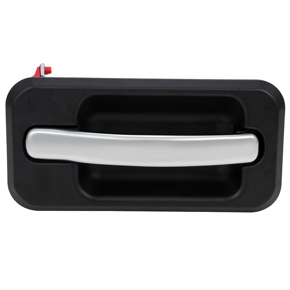 OCPTY Door Handle Exterior Rear Passenger Right Side Replacement Fit 2003-2009 for Hummer H2 Outside Door Handle Balck/Chrome (1pcs)