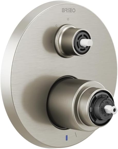 Brizo Litze®: Pressure Balance Valve with Integrated 3-Function Diverter Trim - Less Handles - T75P535-NKLHP