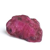 ds413 Karatgewicht: 18,50 ct. Gemhub DS-413 Edelstein mit rotem Rubin, ungeschliffen, roter Rubin, 18,50 Karat, lose Geburtsstein Juli