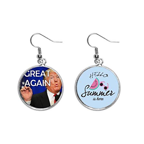 Pendientes de sandía de Trump el regalo divertido perfecto para amigos este verano