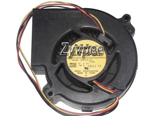 Ventilador de refrigeración 12V 0.46A con conector de 3 pines 4