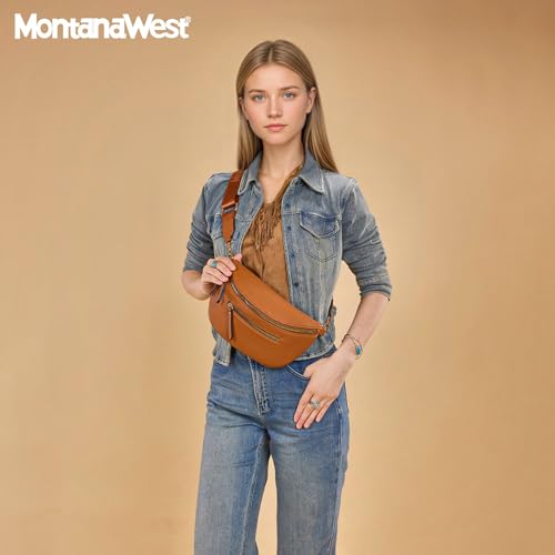Image of Montana West Crossbody Bags for Women Bum Bag Sling Purse with Adjustable Strap