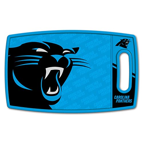 Image of YouTheFan NFL Carolina Panthers Logo Series Cutting Board