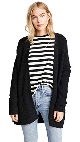Free People Women's Phantom Cardigan, Black, X-Small