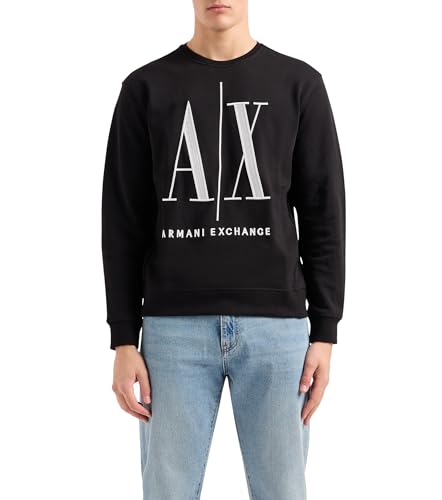 A|X ARMANI EXCHANGE Men's Icon Project Embroidered Pullover Sweatshirt2