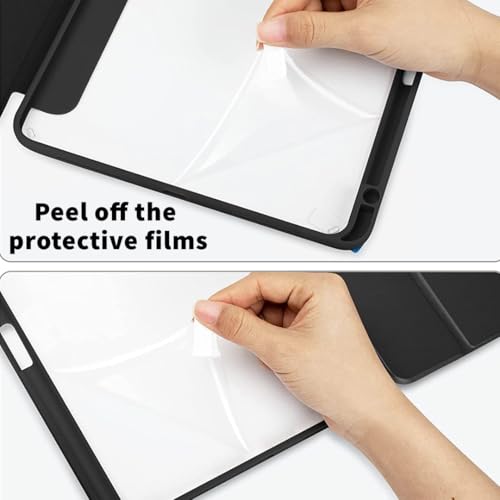 Image of LIRAMARK Smart Case for Apple iPad Pro 11 inch 2022 /2021 /2020 4th /3rd Generation [Auto Sleep /Wake Cover] [Pencil Holder] [Soft Flexible Case Cover] Evo Series - Black