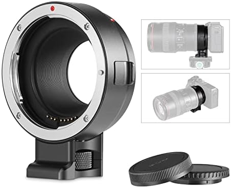 Acouto Auto Focus EF-NEX II Adaptateur De Monture Pour Objectif EF/EF-S Pour Appareil Photo E-Mount Bague D'adaptation Professionnelle