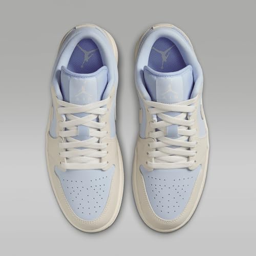 Air Jordan 1 Low SE Women's Shoes (IB4003-407, Hydrogen Blue/Sail)4