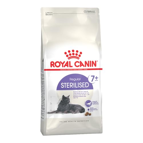 ROYAL CANIN STERILISED 7+ Trockennahrung für Katzen – 0.4 kg
