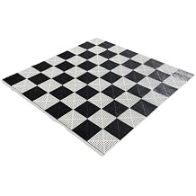 MegaChess Commercial Grade Rollup Chessboard with 8 Inch Squares