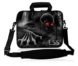 Laptop Skin Shop 15.6 inch Laptop Sleeve Bag Notebook with Extra Side Pocket, Soft Carrying Handle &...