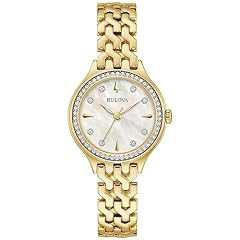 Gold Tone/ White Mother-of-Pearl